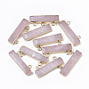 Natural Rose Quartz Charms G-S359-012F-1