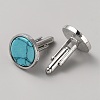 Zinc Alloy Cufflink FIND-WH0152-392P-2
