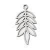 201 Stainless Steel Pendants STAS-S155-01P-03-1