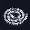 Synthetic Quartz Crystal Beads Strands X-G-S285-13-2