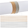 60Pcs 2 Colors Steel Wire Spring Stretch Bracelets Set BJEW-OC0001-19-1