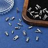 30Pcs 3 Styles Brass Cord End FIND-CJ0004-71-6