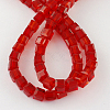 Glass Bead Strands GLAA-R041-8x8mm-03-2