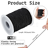 100M Polyester Round Elastic Cords OCOR-CY0003-40B-02-2