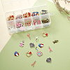 Alloy Enamel Pendants PALLOY-TA0001-14-6