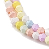 Baking Paint Glass Beads Strands LAMP-R020-02B-3