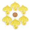 Transparent Acrylic Pendants TACR-T024-01B-916-3