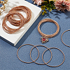 50 Strands Spring Bracelets TWIR-BC0001-53-4