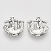 Tibetan Style Alloy Pendants LS-TIBEP-T009-11AS-RS-2