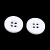 Resin Buttons RESI-D033-15mm-01-3