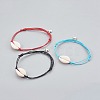 Adjustable Cowrie Shell Anklets AJEW-AN00242-1