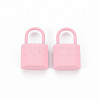 Spray Painted Alloy Pendants PALLOY-Q433-031I-RS-1