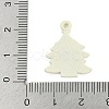 Christmas Theme Spray Painted Alloy Enamel Pendants ENAM-Z020-01K-3
