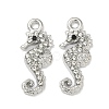 Alloy Crystal Rhinestone Pendants FIND-G108-04F-P-1
