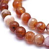 Natural Agate Beads G-J371-15-8mm-3