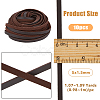 10Pcs Flat PU Leather Cord WL-DC0001-02B-2