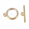 Tibetan Style Toggle Clasps X-TIBE-A12208-G-NR-3