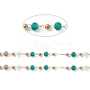 Handmade Glass Beaded Chains CHS-P016-45G-06-2