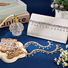 2 Yards 2 Colors Tassel Rhinestone Cup Chains CH-WR0001-01-5