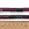 Dyed Natural Malaysia Jade Beads Strands G-C285-B01-01C-5
