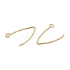 Ion Plating(IP) 316 Stainless Steel Earrings Finding X-STAS-B025-01G-2