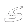 304 Stainless Steel Serpentine Chain Necklace for Men Women NJEW-G076-01A-EB-2