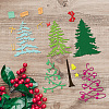 Christmas Tree Carbon Steel Cutting Dies Stencils DIY-WH0309-2394-4