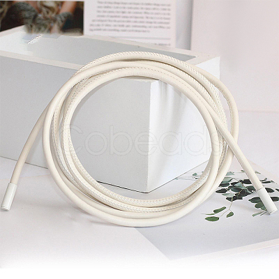 Round PU Leather Cord Tie Knot Belts for Dress DIY-WH20007-802A-01-1