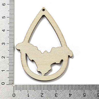 Wood Pendants WOOD-M012-02C-1