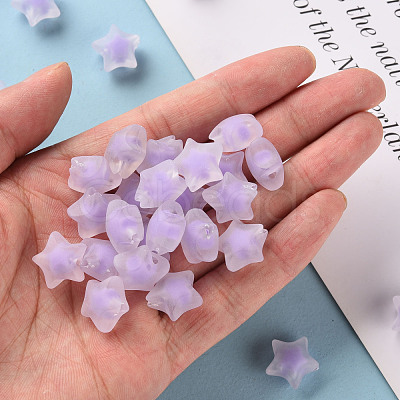 Transparent Acrylic Beads TACR-S152-02C-SS2114-1
