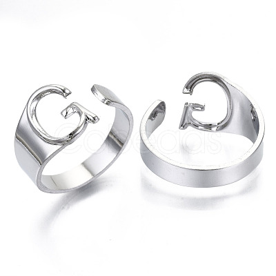 Alloy Cuff Finger Rings RJEW-S038-195G-P-NR-1