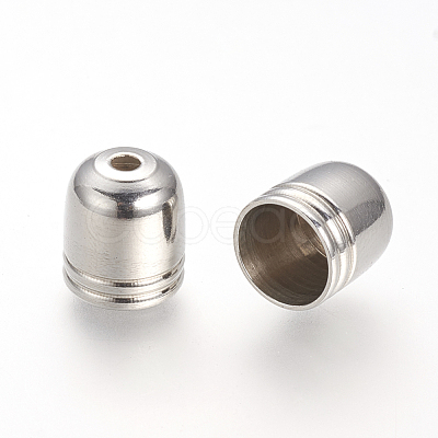 Tarnish Resistant 201 Stainless Steel Cord Ends STAS-R090-36-1