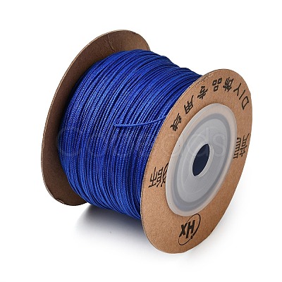 Nylon Braided Cord for Jewelry Making Macrame Craft NWIR-N003-0.6mm-05J-1