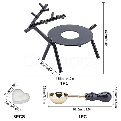 DIY Wax Seal Stamp Kits DIY-CP0003-96B-1