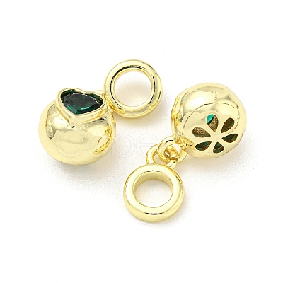 Brass with Cubic Zirconia Pendants FIND-Z023-20B-1