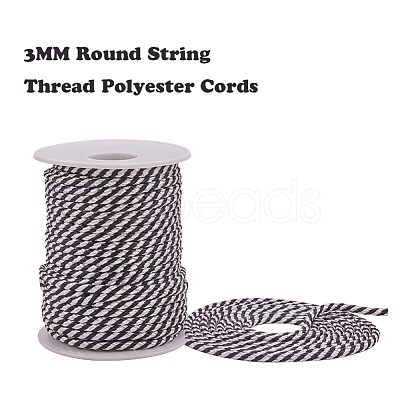 Round String Thread Polyester Cords OCOR-L008-02-1
