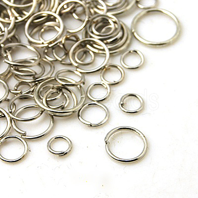 1 Box Brass Open Jump Rings KK-X0059-P-NF-B-1