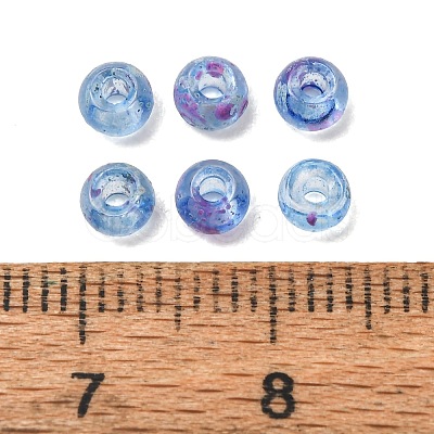 Picasso Transparent Glass Beads GL-CBA5413-01F-1