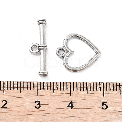 Non-Tarnish 304 Stainless Steel Toggle Clasps X-STAS-A092-08B-P-1