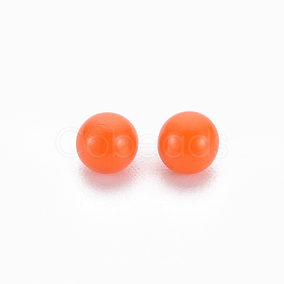 Opaque Acrylic Beads X-MACR-S373-62A-08-1