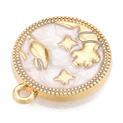 Alloy Enamel Pendants X1-ENAM-T021-03I-1