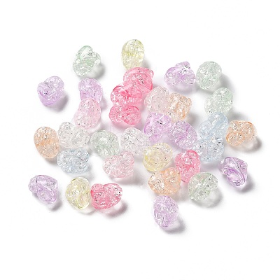 Transparent Acrylic Beads X-TACR-K003-02-1