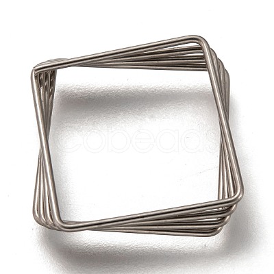 Non-Tarnish 304 Stainless Steel Open Jump Rings STAS-H133-14P-1