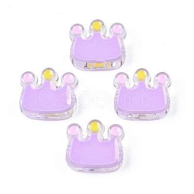 Transparent Acrylic Beads LS-ACRC-S039-08D-1