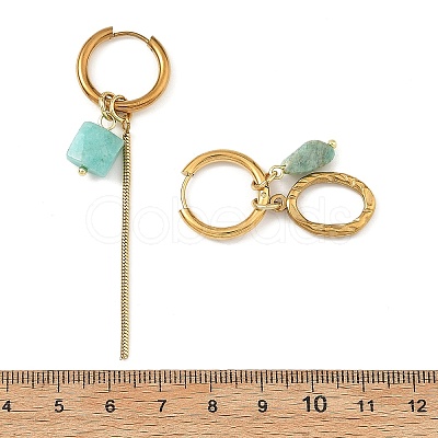 202 Stainless Steel Huggie Hoop Earrings EJEW-JE07392-1