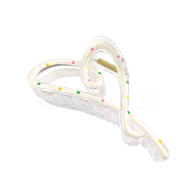 Resin Claw Hair Clips PW-WG07C0A-01-1