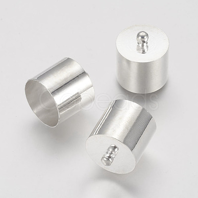 Brass Cord Ends KK-D219-12x8-S-1