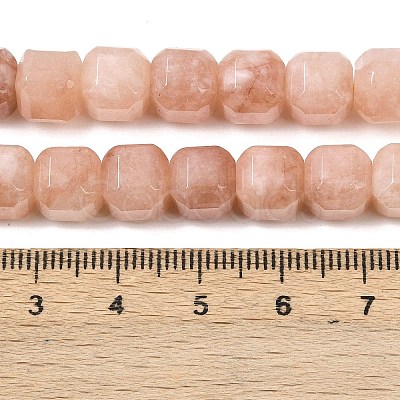 Natural White Jade Beads Strands G-D343-A01-12-1
