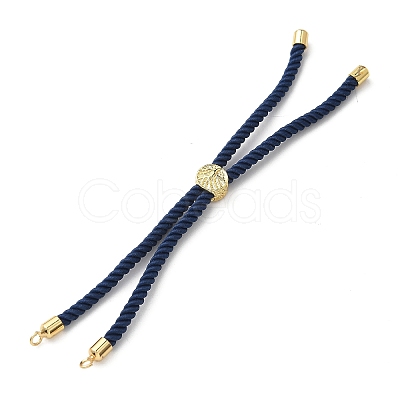Cotton Cord Bracelet Making KK-F758-03V-G-1