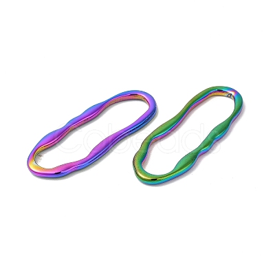 Ion Plating(IP) 304 Stainless Steel Linking Rings STAS-L268-033MC-1